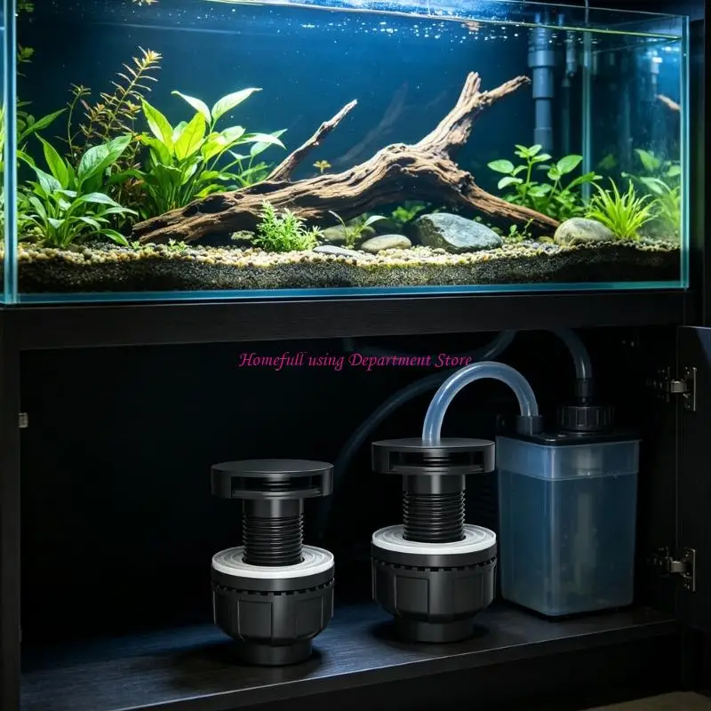  Thicken Fish Tanks Drain Aquariums Inlets Outlet Joints for Base Plumbing Access