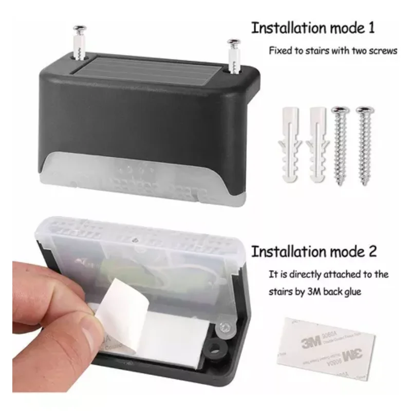 4 stuks tuintrapverlichting, grondverlichting, verlichting