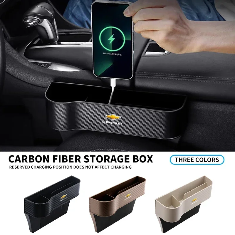 

Car Seat Crevice Storage Box Seat Gap Slit Pocket Catcher Organizer for Chevrolet Lacetti Aveo Cruze Malibu Camaro Accessories