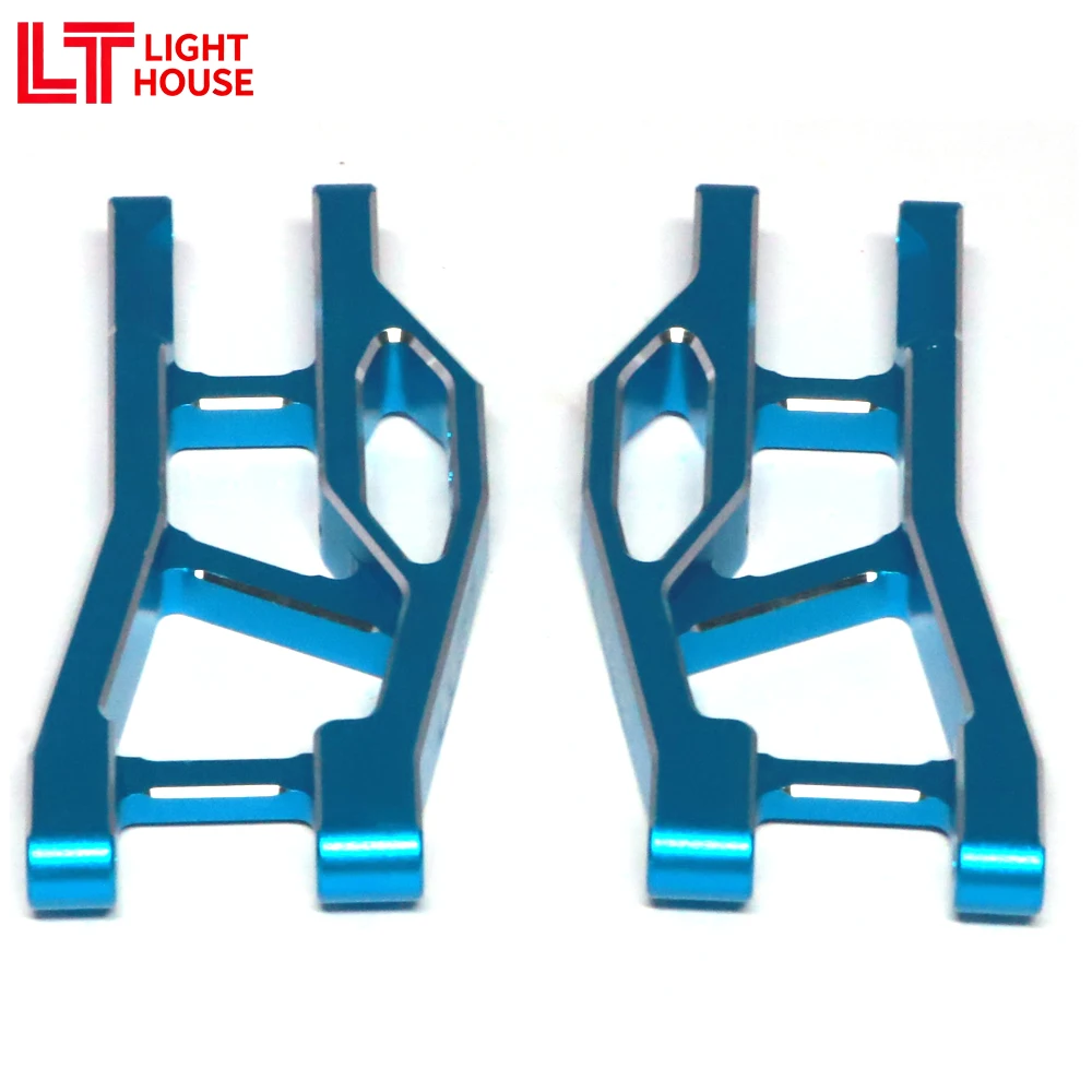 ライトハウス 7075 アルミフロントロアアームセット TRX MINI MAXX BL-2s 4WD ブラシレスモンスタートラック 107154-1 アップグレードパーツ用