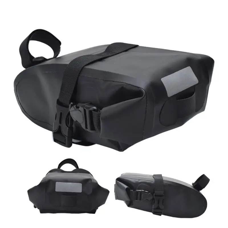 MTB Road Bike Saddle Bag Waterproof Bicycle Back Seat Bag Bike Tail Bag Rear Seatpost Storage Pack For Cycling Bike Accessories