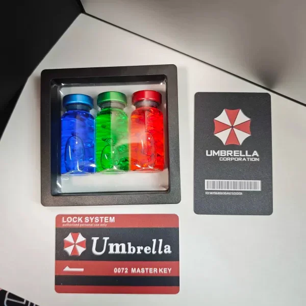 Resident Evil T-Virus Образец флакона Реквизит для косплея, аксессуары для косплея Игрушка в подарок для фанатов должна иметь