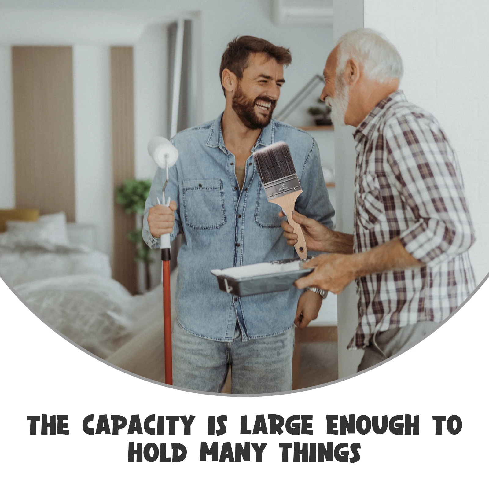 

Кисть для масляной краски, профессиональная ручка из цельного дерева, мягкая коническая щетка для чистки швов нити, многофункциональная бытовая кисть