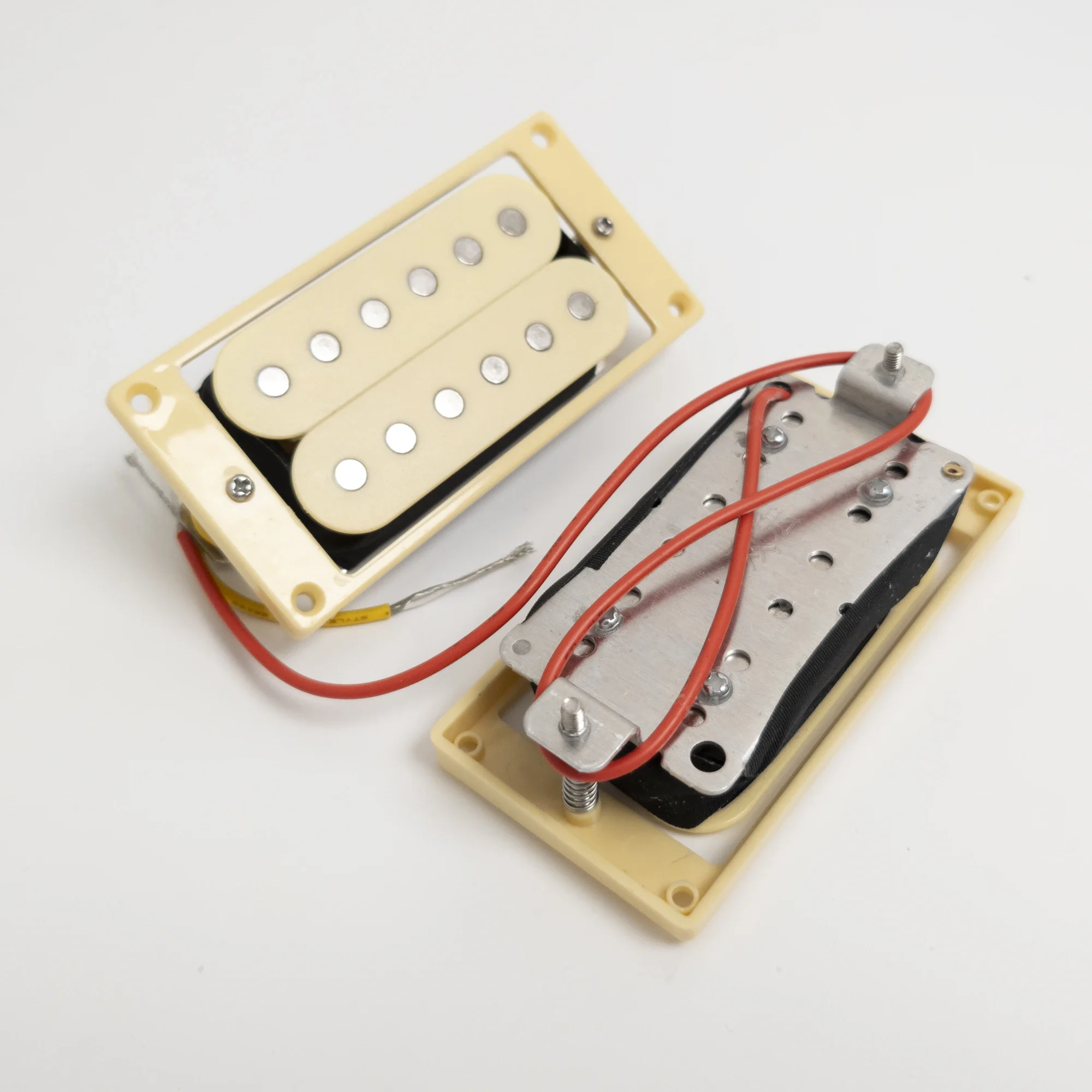 

Звукосниматели для гитарного хамбакера, набор звукоснимателей с мостовым грифом, 2-жильный провод для запасных частей для электрогитары