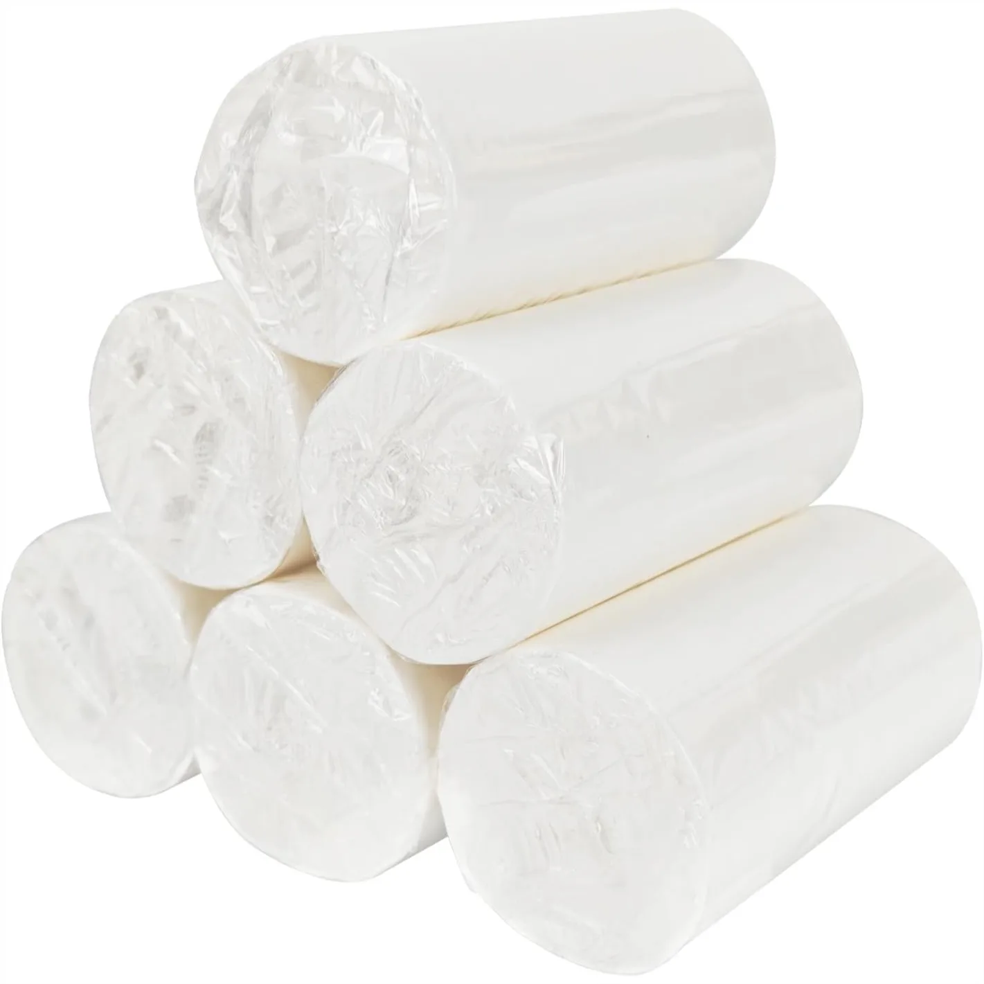 

Travel Toilet Paper 6 Rolls Individually Wrapped for Camping Road Trips and Everyday Use with Coreless Compact Design