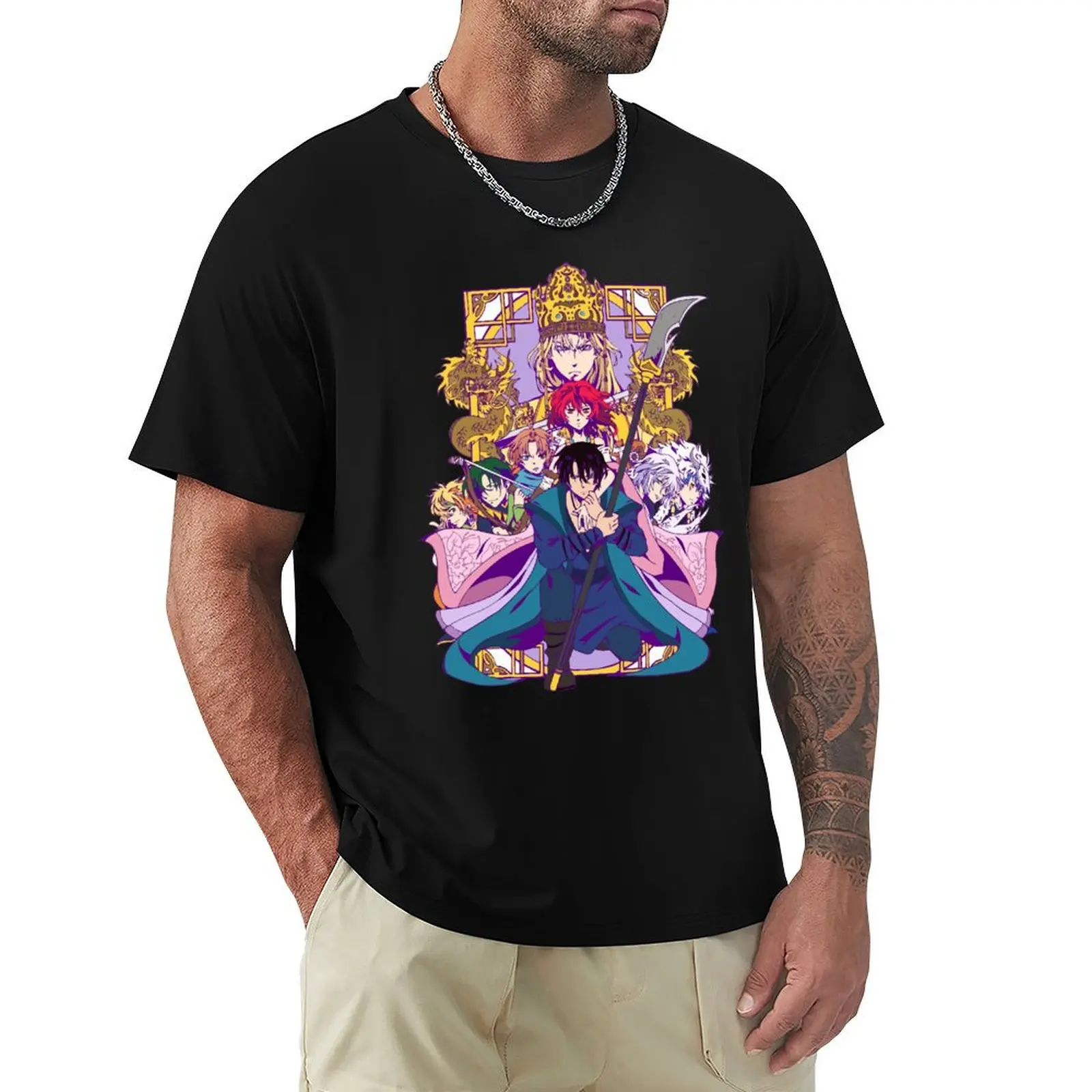 

Retro Akatsuki No Yona Hak Your Step Up For The Best Girls Boys T-Shirt fashion shirts fitted t shirts for men