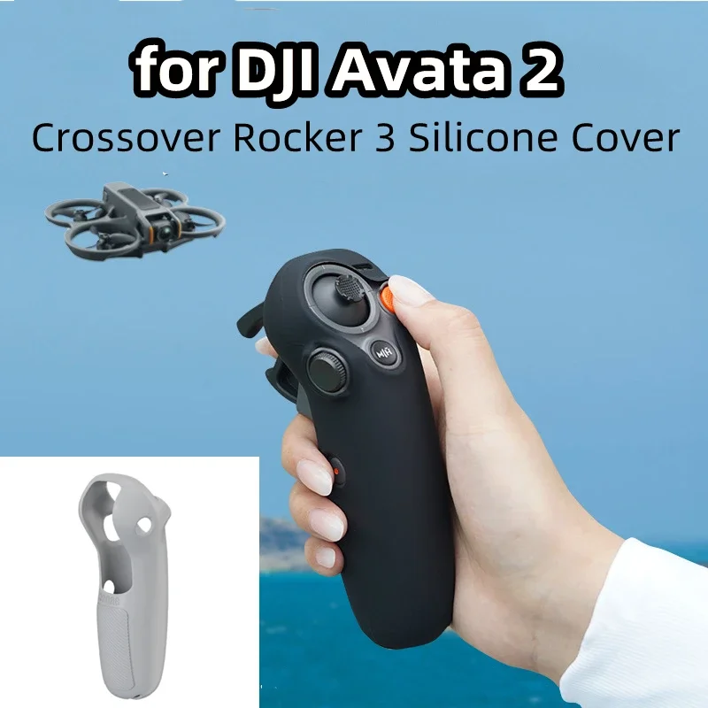 Crossover Rocker 3 Silicone Cover For DJI Avata 2 Remote Control Handle Dust Cover Protective Cover Accessories