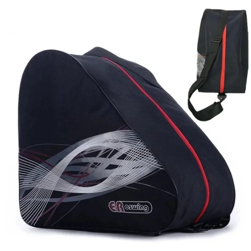 Snow Ski Boots Bag Ice-Skating Helmet Carry Shoulder Bag Roller Skate Helmet Storage Bag for Men Women