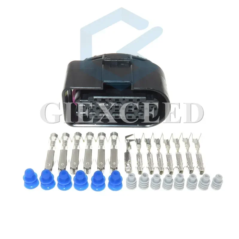 

14 Pin 3C0973737 Auto Car LED Light Lamp Cable Socket 3C0 973 737 Automotive Waterproof Female Connector AC Assembly For VW Audi