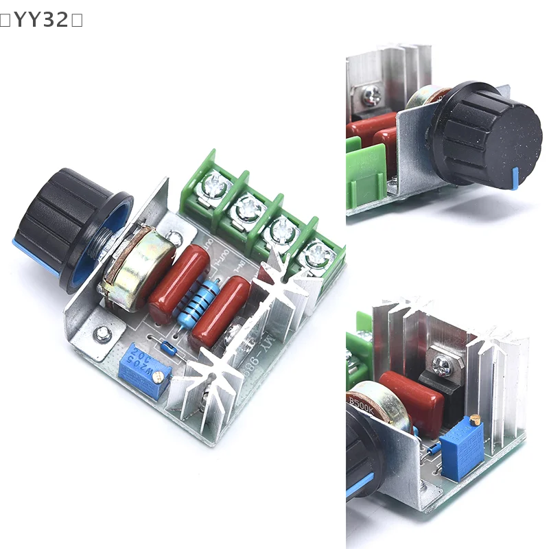 〔YY32〕 Dimmer 220V 2000W Speed Controller Dimmer Switch Electronic Voltage Regulator
