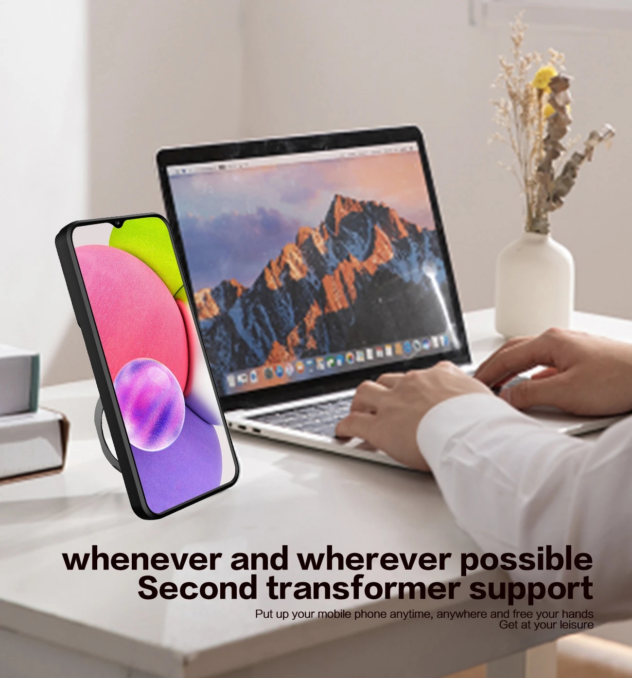 360-Grad-Rotations-Magnetschie – Phone Kickstand Ring Bewertung und Preis