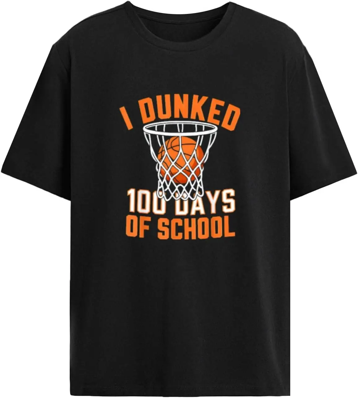 

Набор футболок I Dunked 100 Days of School, 1 шт., мужская модная одежда