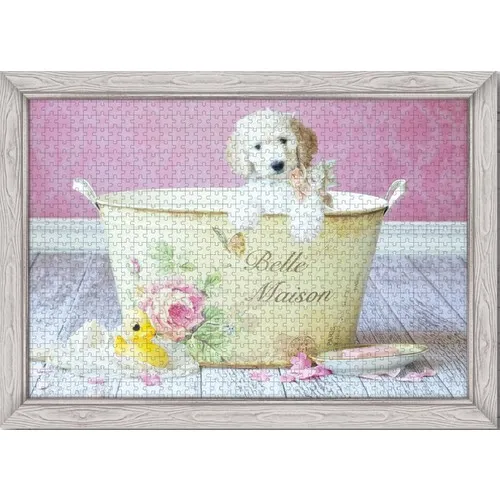 500 piece White Framed Made Puzzle Belle Maison