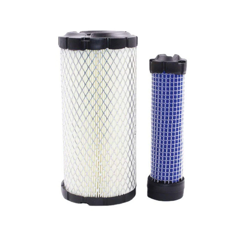 P822686 546449 4163715 119515-12520 Inner Outer Air Filter Kit Fit for Wix Bobcat Yanmar Ariens Kawasaki Komatsu Kubota Skyjack