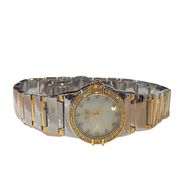 

Light luxury premium diamond fritillary small dial constellation fritillary steel belt women watches luxury