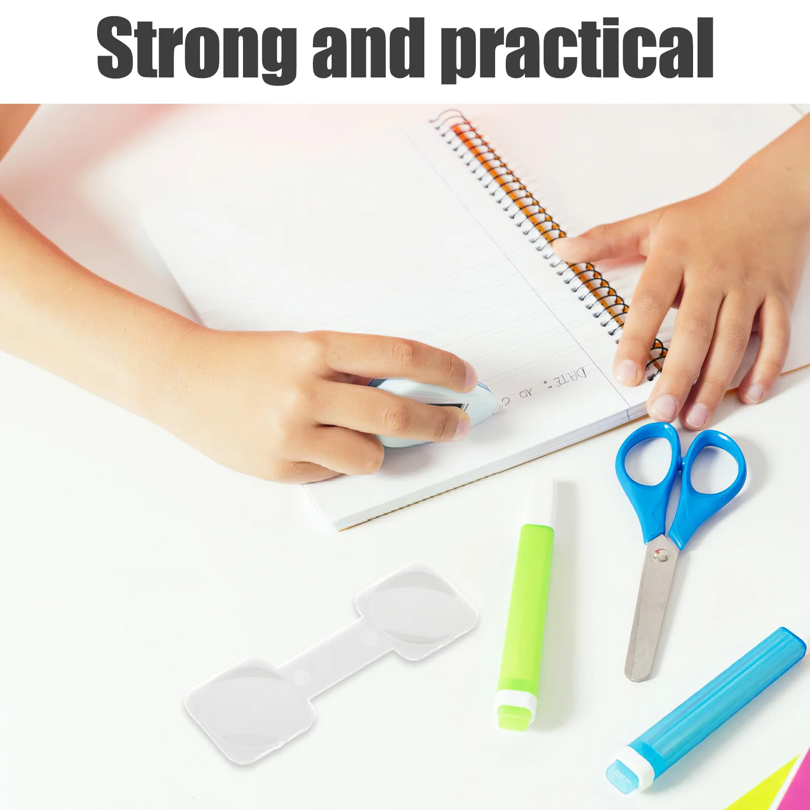 

40Pcs Kids Exploration Dual Lens Magnifier Acrylic Outdoor Adventure Handheld Observation Glass Portable Science Learning Tool