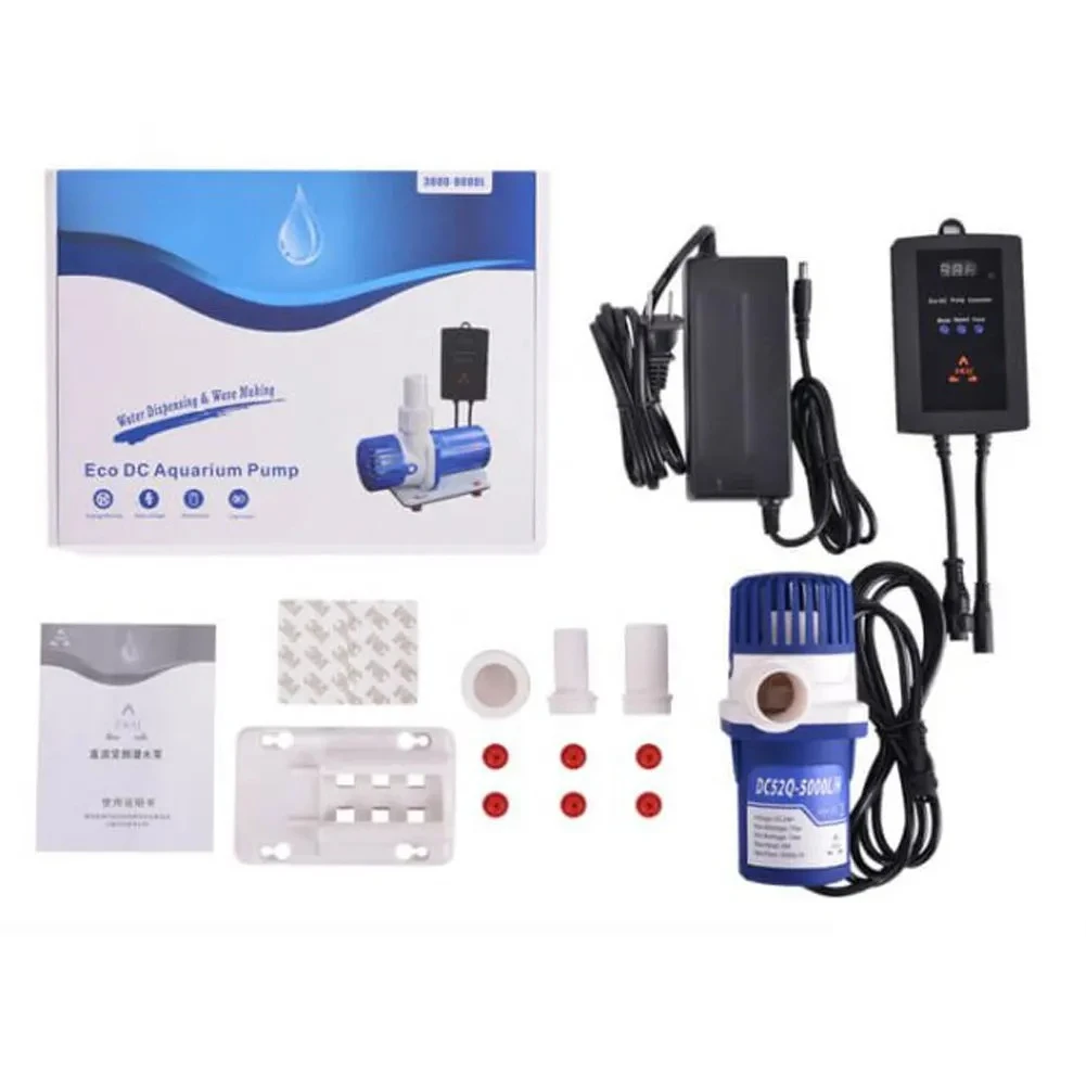 DC52Q-5000L Aquarium Wave Pump DC Frequency Conversion Water Portable Pump Ultra-Silent Fish Tank Filter