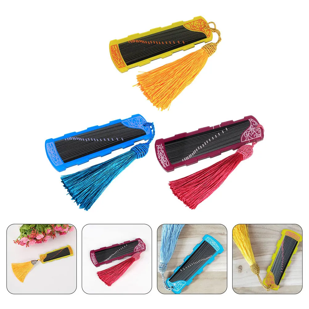 3Pcs Guzheng Pick Storage Boards Durable Acrylic Pipa Nail Holder Portable Nail Pick Storage Card Practical Guzheng Accessory
