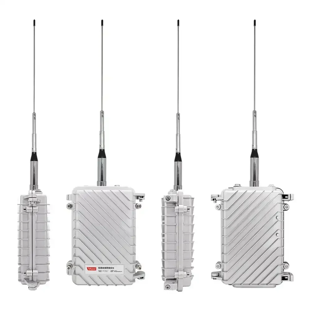 Talkpod AR60 Radio Base AD-Hoc Network Fixation Console Fixed Station UHF IP67 Waterproof LMR Relay Digital Signal Box Kit