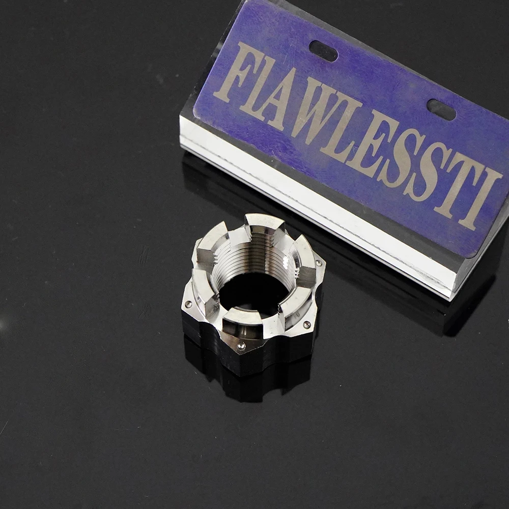 

FLAWLESSTI M16x1,5 шаг Gr5 титановая гайка гайка задней оси для Kawasaki ZX-4R ZX-4RR