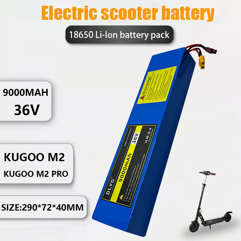

Литиевый аккумулятор 36 В 10s3p 9000 мАч 18650 500 Вт BMS, подходит для электрического скутера KUGOO M2/M2 PRO