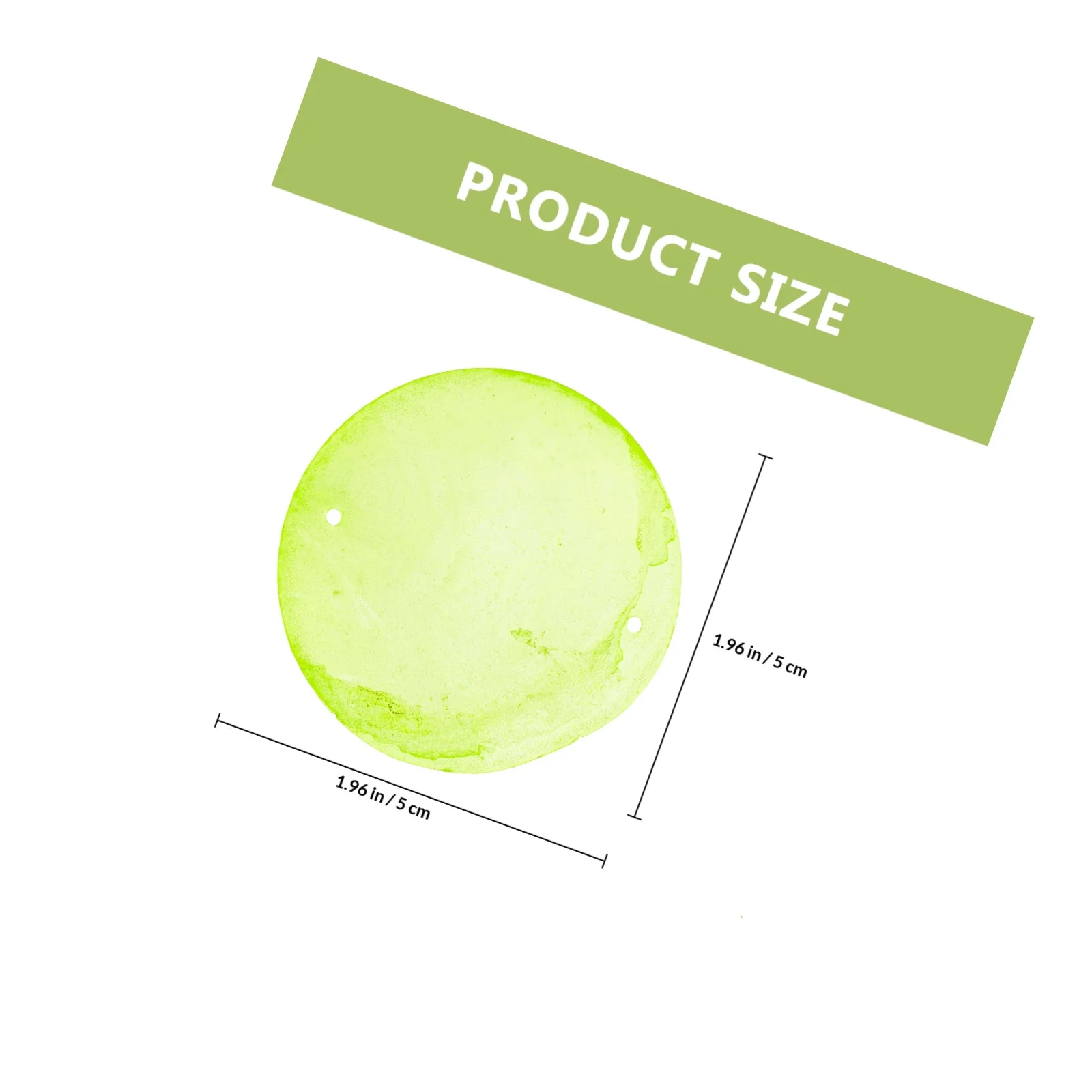 100pcs Shell Slices Natural Round Shells For Diy Jewelry Making Craft Earring Wind Chime Keychain Hanging