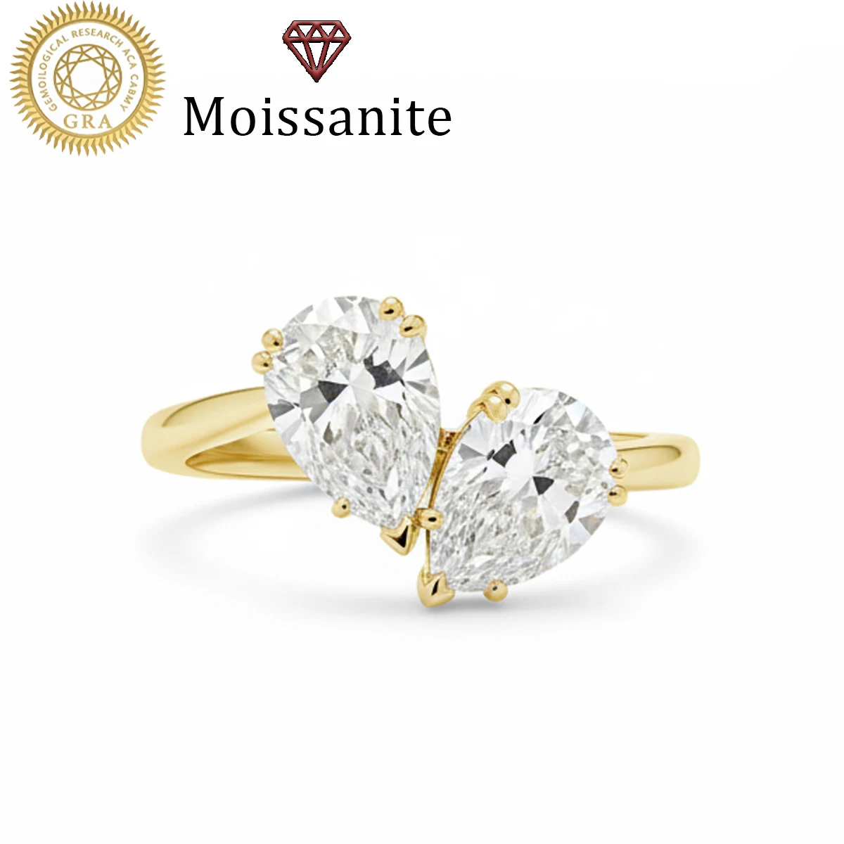 

Цельное женское обручальное кольцо с двойным цветком для женщин, 2,7 г, стерлинговое серебро S925, 3 карата, муассанит, богемный придворный стиль, помолвка, предложение, подарок на годовщину свадьбы, поставляется с муассанитом, сертификатом и изысканной п