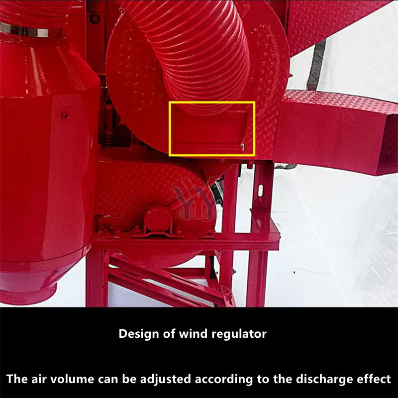 Multifunctional rapeseed thresher household small wheat rice millet soybean rapeseed highland barley thresher