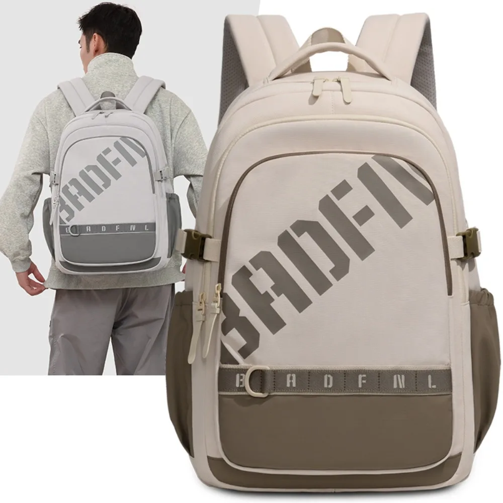

School Bag, Junior Student, High Large-capacity Versatile Contrasting Colors, College Student Computer Backpack, Advanced,