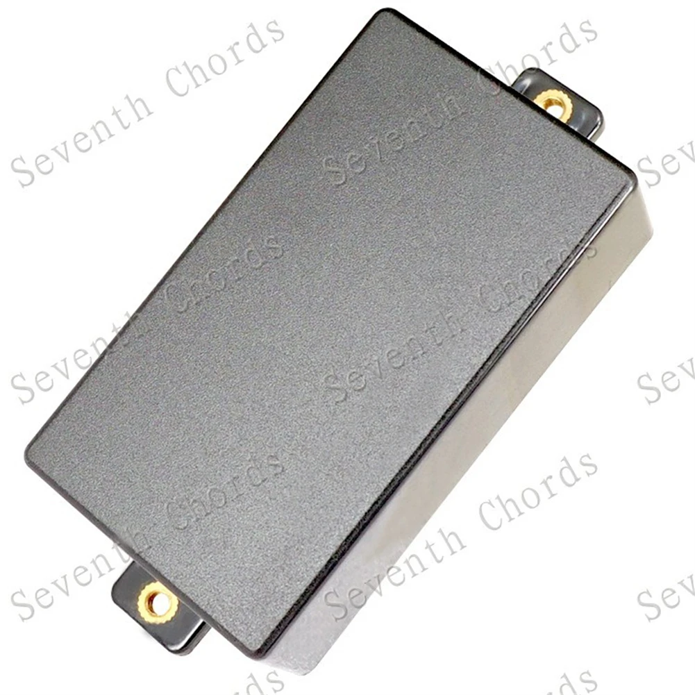 Plastic Sealed Humbucker Pickup Cover Shell For Electric Guitar Parts 9.1x38.5x20.8mm Black White Guitar Accessories