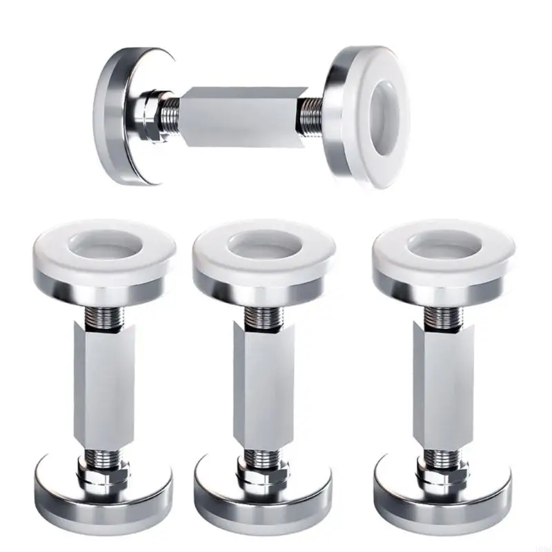  4Pcs Furniture Leg Stabilizers Adjustable Nonslip Base Corrosion Resistant Headboard Stoppers Bed Shock Hardware