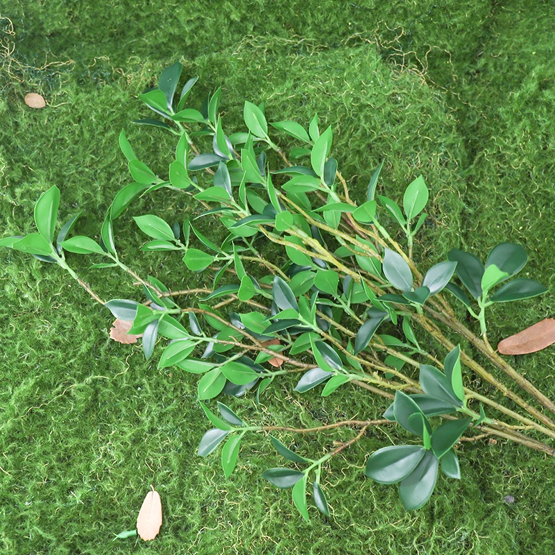 67/108CM Artificial Green Plants Ficus Long Branches Tree Branches Photo Scene Setting Fake Home Office Garden Wedding Decor