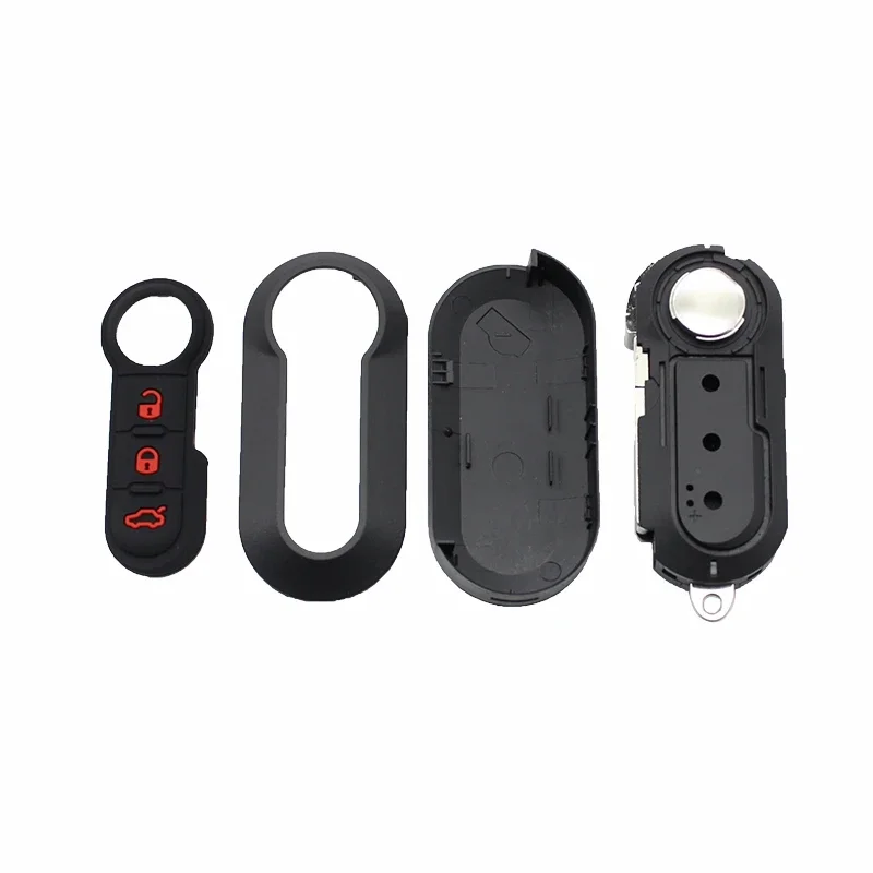 Xinyuexin New Type Remote Key Shell Replacement for FIAT 500 Bravo Croma Doblo Ducato Fiorino Linea Panda Grande Punto Scudo