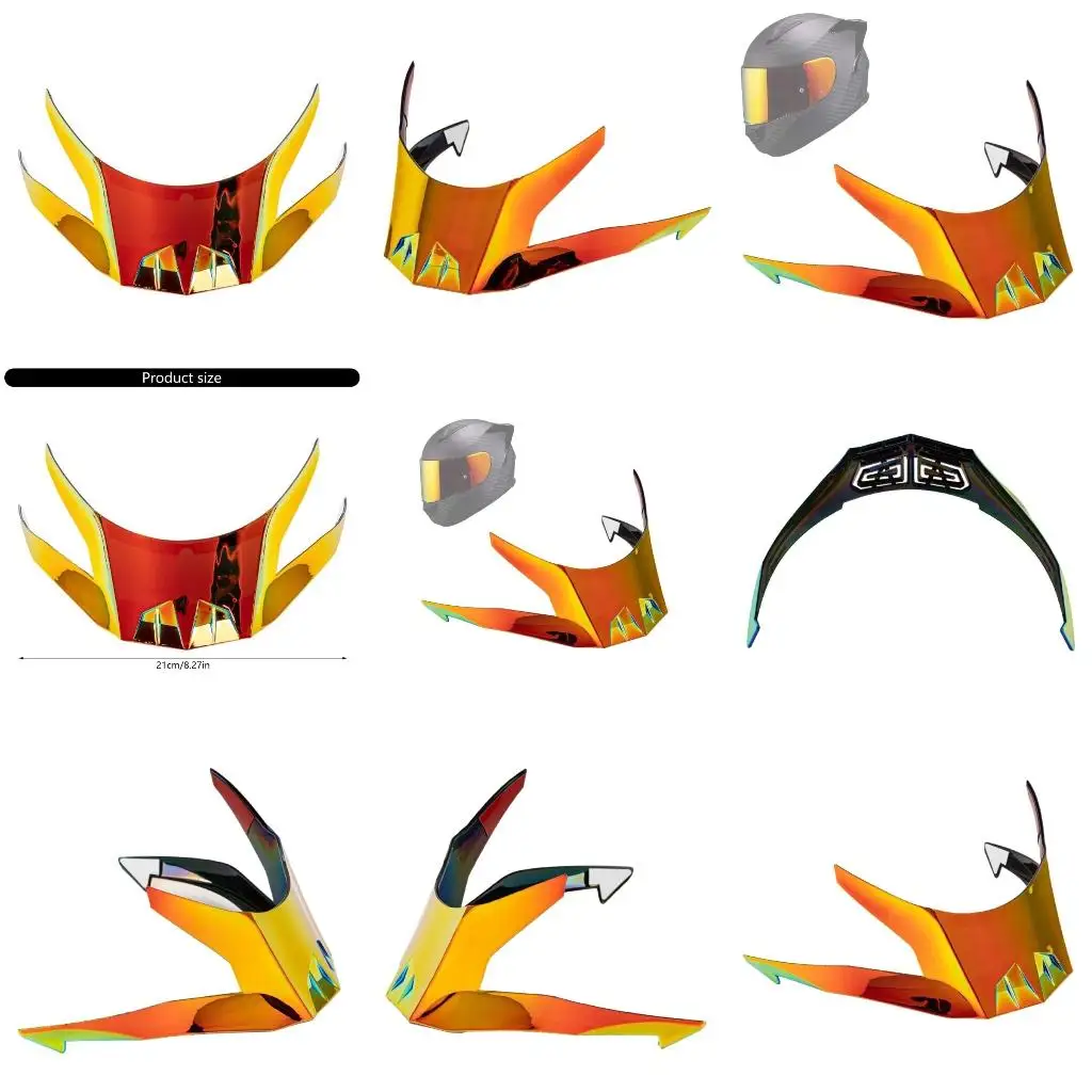 

87HE Крыло хвоста для шлемов FF801, предлагающие стабильность и стиль улучшают комфорт верховой езды