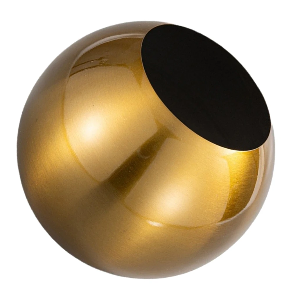 

Succulent Flower Pot 201 Stainless Steel Sphere Planter Decor Vase Round Container Office Desk Plant Holder Planter