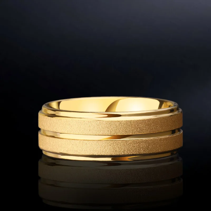 Anillos de alta moda para hombre y mujer, joyería fina original para boda, joyería de compromiso, letras gratis, 2023
