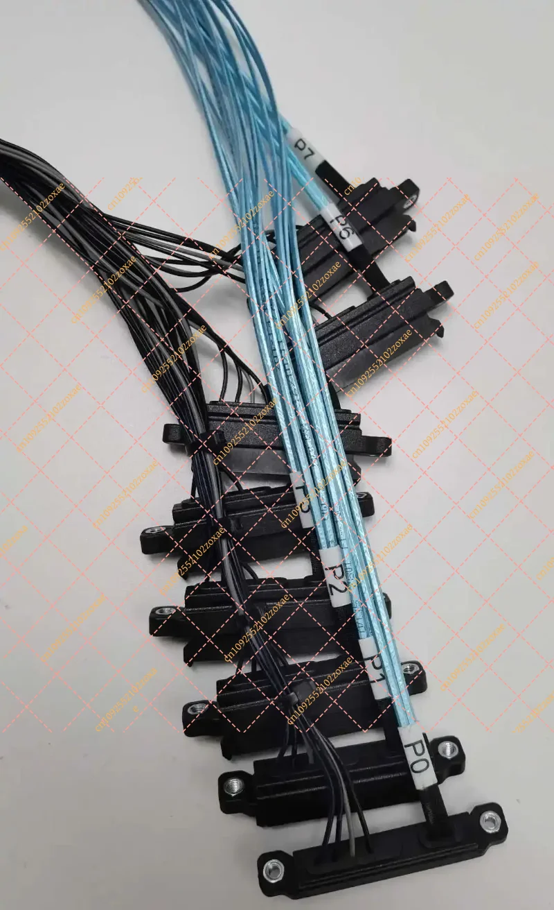 for MOLEX 12G Mini SAS Cable 2 SFF-8643 to 8 SAS SATA 8482 Server RAID HDD Data Cord 00KF472