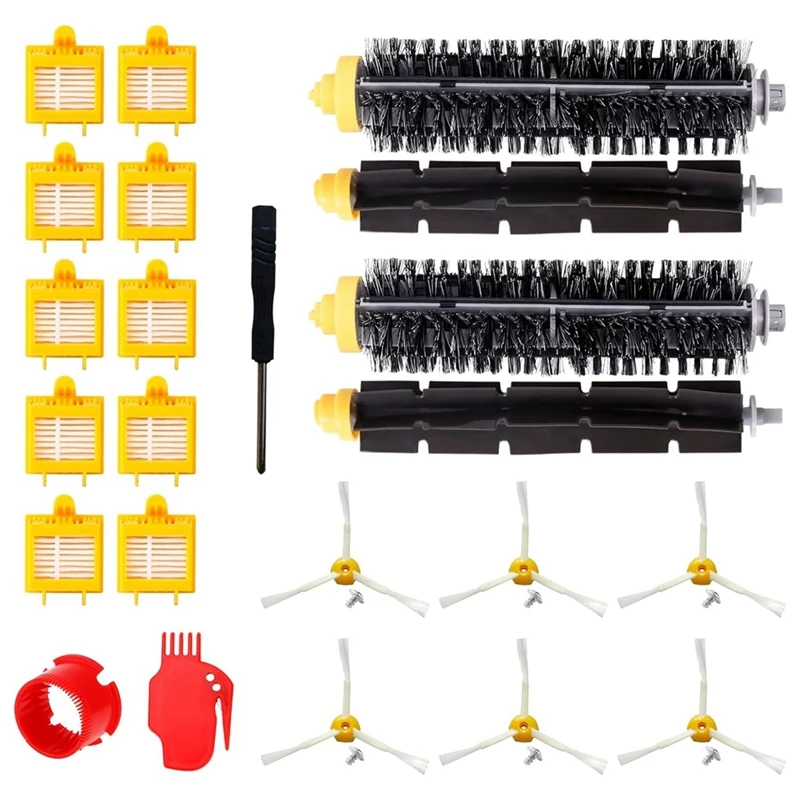 

A74I-For Irobot Roomba 700 Main Side Brush Hepa Filter 720, 730, 750, 760, 765, 770, 772, 776, 780, 782, 785, 790 Spare Parts