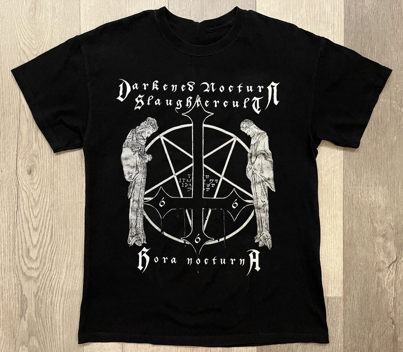 

Collection Darkened Nocturn Slaughtercult Gift for Fan Reprint T-Shirt Graphic Short Sleeve Shirt Unisex Men Women Summer