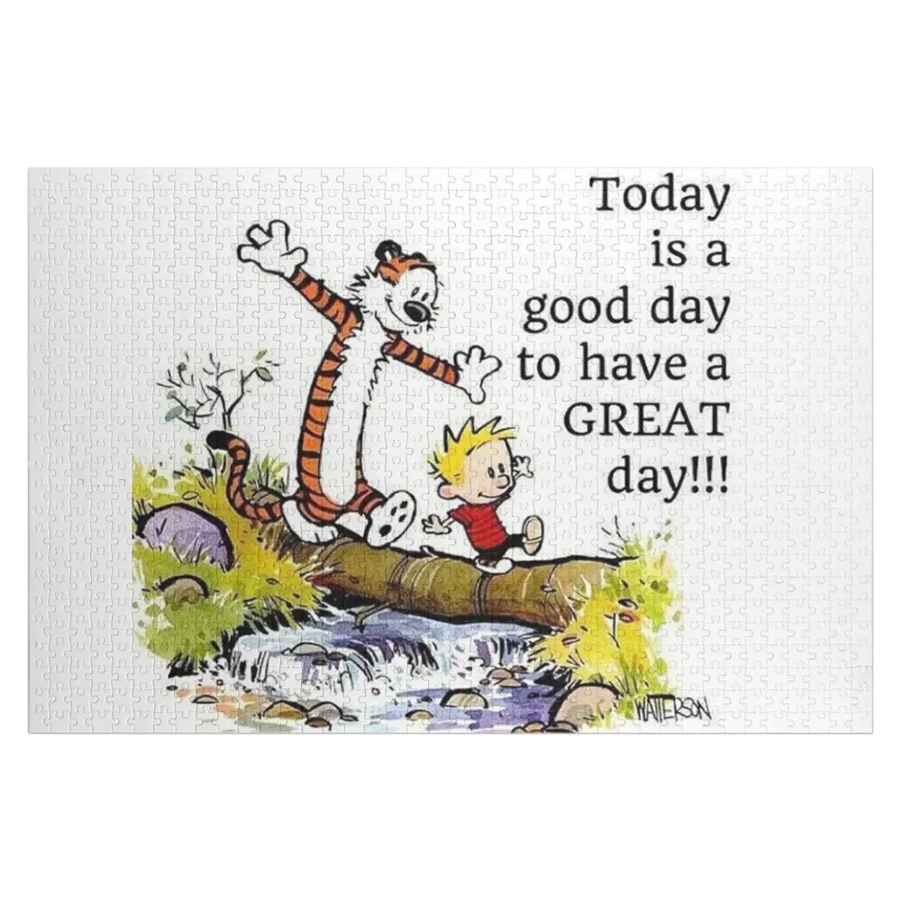 

Today is a Good Day to Have a GREAT Day Jigsaw Puzzle Custom Wooden Gift Personalised Jigsaw Photo Custom Puzzle