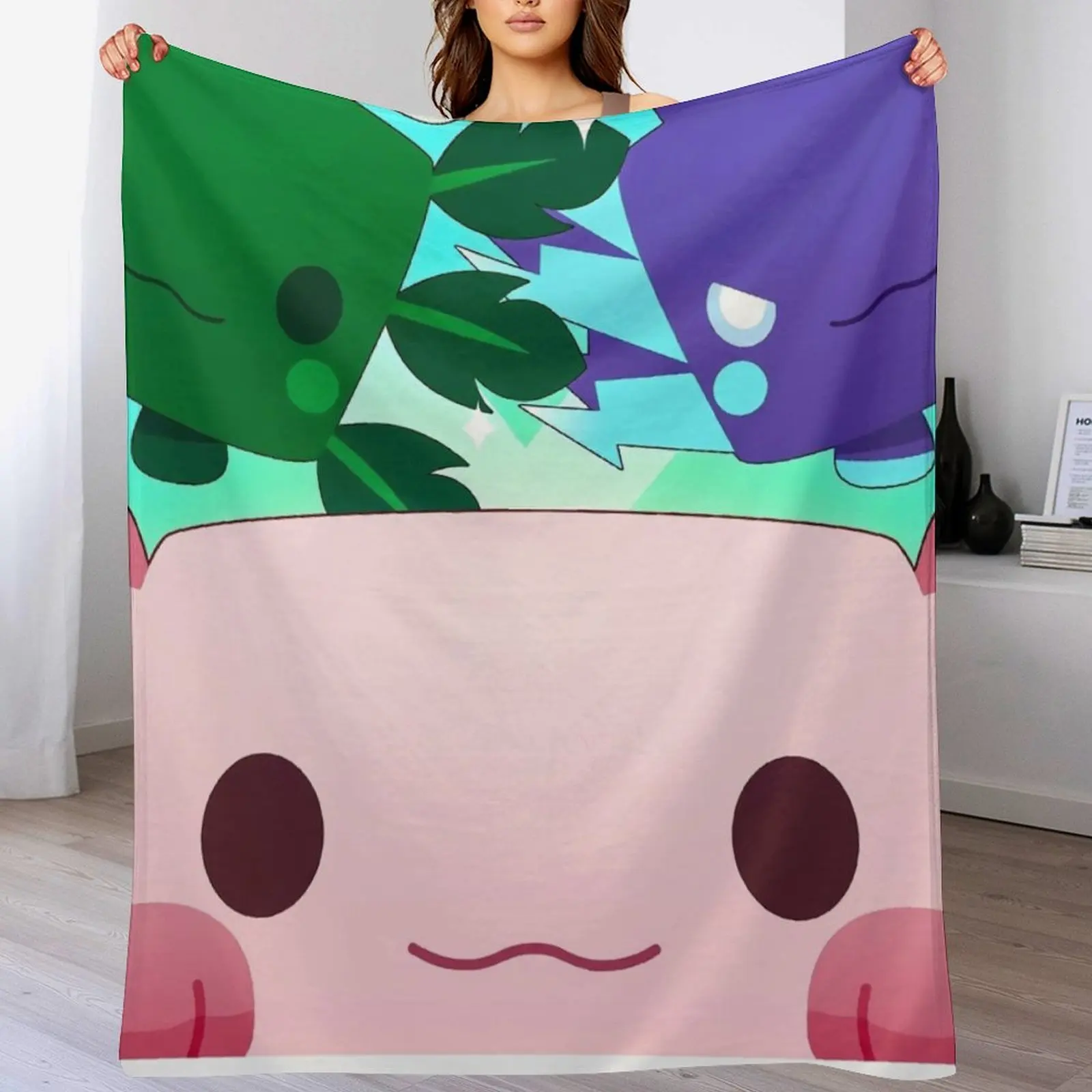 

Pet simulator X codes pink pet vibes Throw Blanket Blankets For Sofas Comforter Blankets