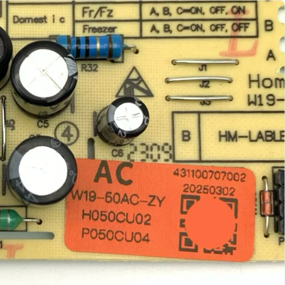 

new for Refrigerator control board circuit mainboard PCB W19-50 W19-50AC refrigerator freezer compartment assembly