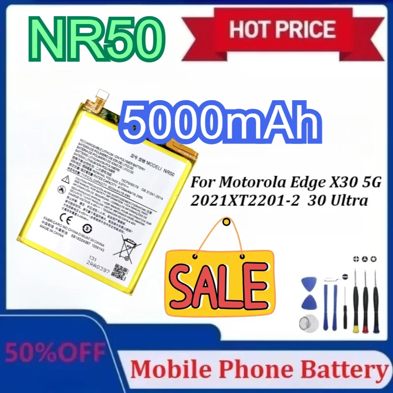 

Аккумуляторы для мобильных телефонов NT50 MT45 NR50 MB40 NA50 для Motorola Moto EDGE 20 Lite/Fusion Edge X30 5G S PRO 30 Pro Аккумуляторы + инструменты