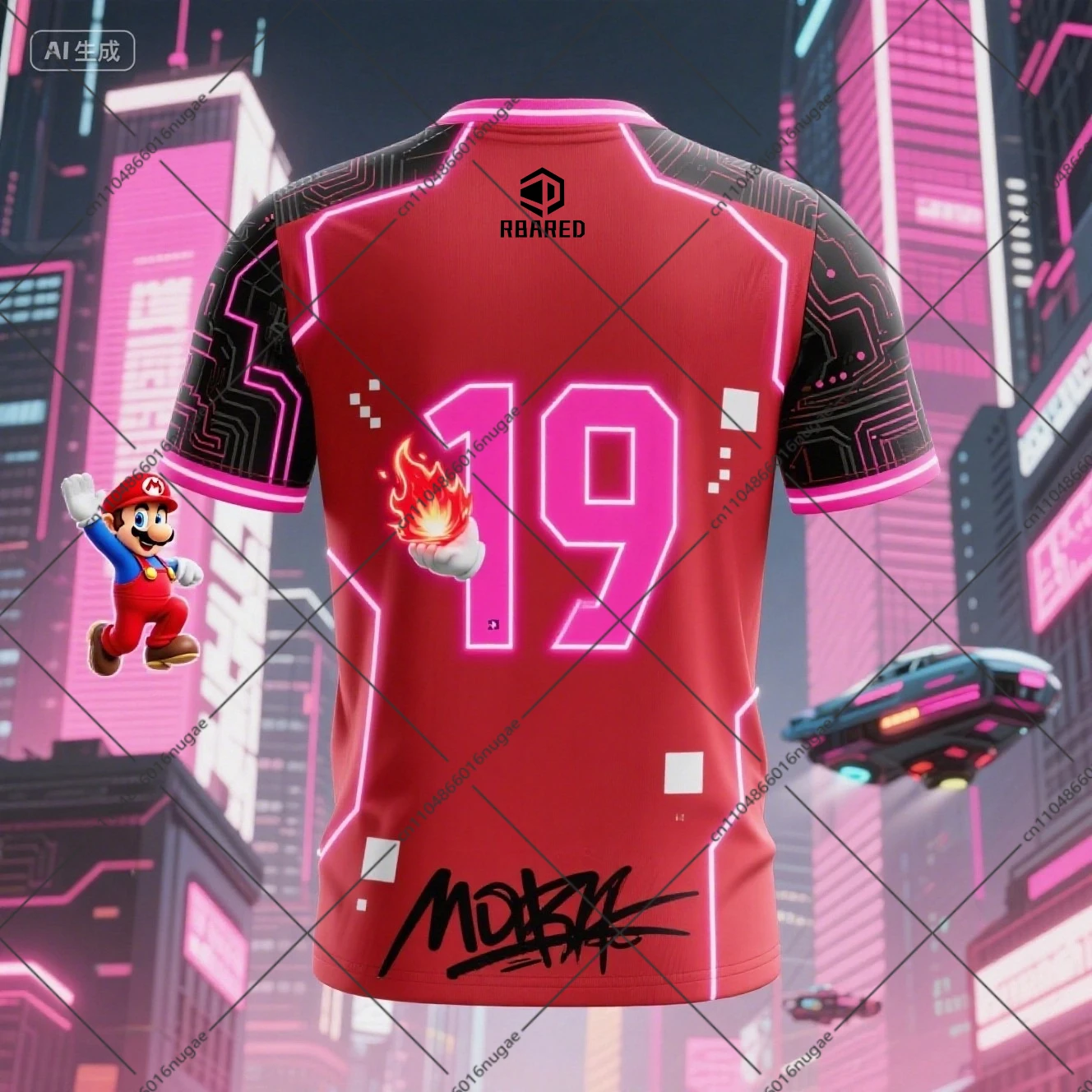202526 AI 3d أزياء ماريو التعاون يامال تي شيرت لطيف وأنيق مريح الصيف جيرسي للأطفال والكبار والفتيان والفتيات #2