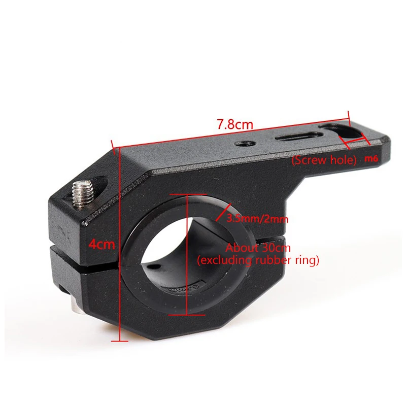 2pcs Motorcycle Mounting Bracket Headlight Spotlight Mount Universal Motorcycle Fog Light Bracket Headlamp Holder Accesorios - view 2