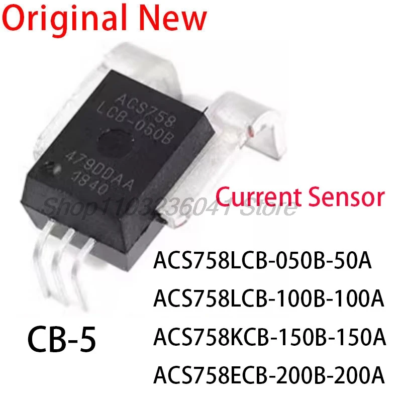 50A 100A 150A 200A ACS758 ACS758LCB-050B-PFF-T linear current sensor Hall current 150B ACS758LCB-100B-PFF-T ACS758ECB-200B-PFF-T