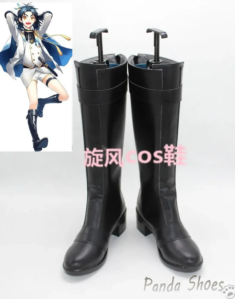 

Игра The Sword Dance Taikogane Sadamune Обувь для косплея Аниме Cos Comic Косплей Костюм Опора Обувь для Con Halloween Party