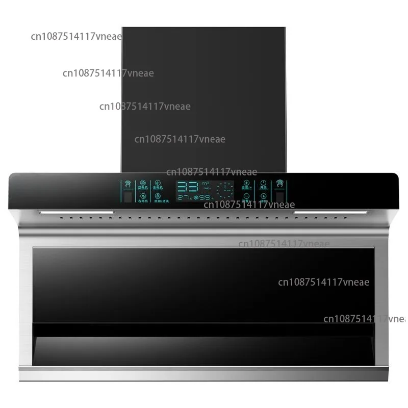 

Вытяжка высокой мощности для домашних кухонь — компактная самоочищающаяся 7-образная канальная верхняя/боковая вытяжка с двойным всасыванием