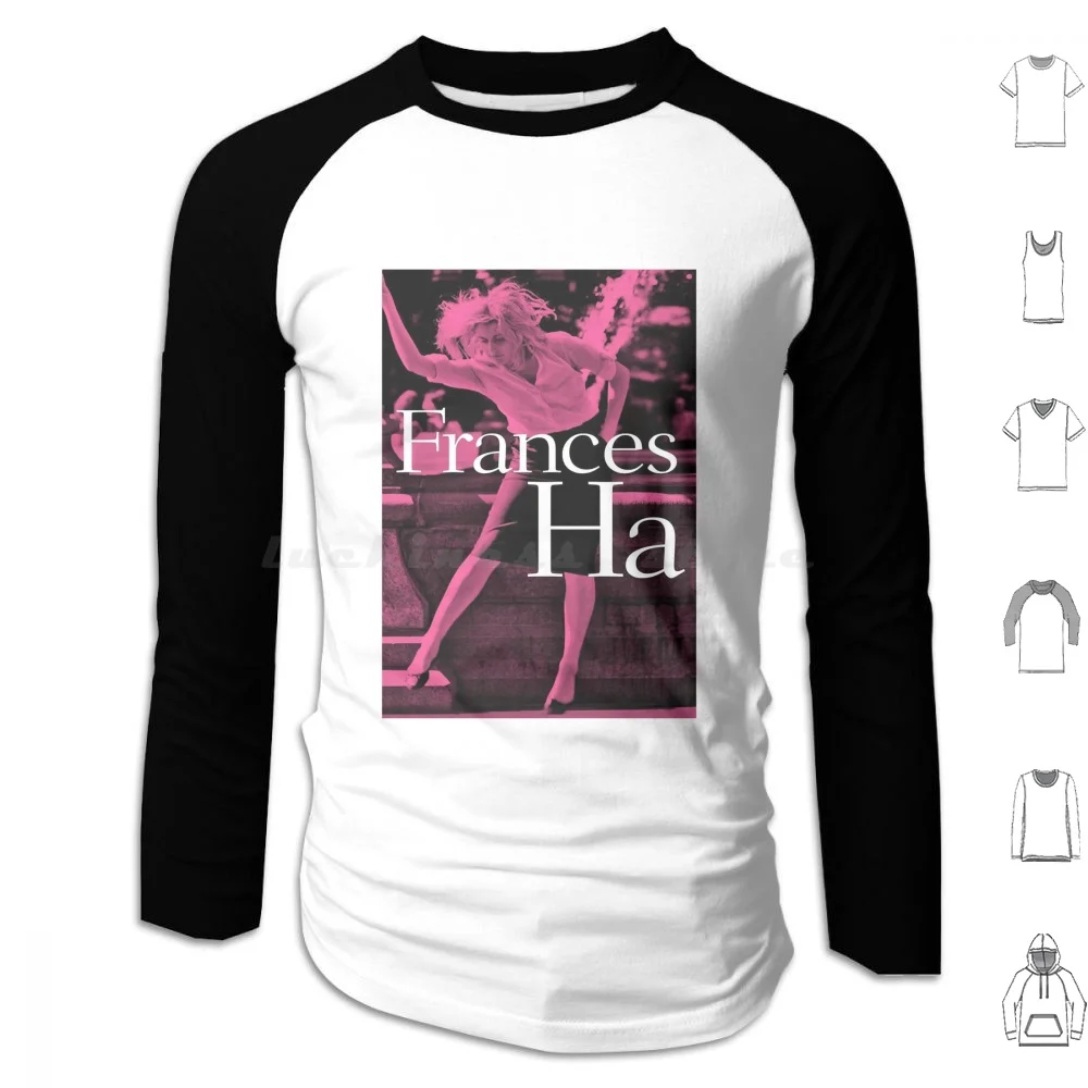 Aesthetic Frances Ha Poster Hoodies Long Sleeve Aesthetic Frances Ha Greta Gerwig Saoirse Ronan Lady Bird Little Women