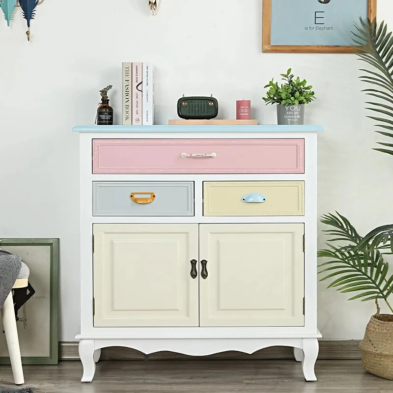 Wooden Beauty Living Room Cabinets Luxury Showcase Bauhaus Display Storage Cabinet Organizer Modern Meuble Rangement Furniture